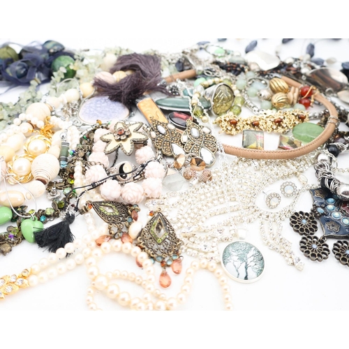 Various Vintage, Costume and Other Assorted Jewellery, Quantity as Photographed