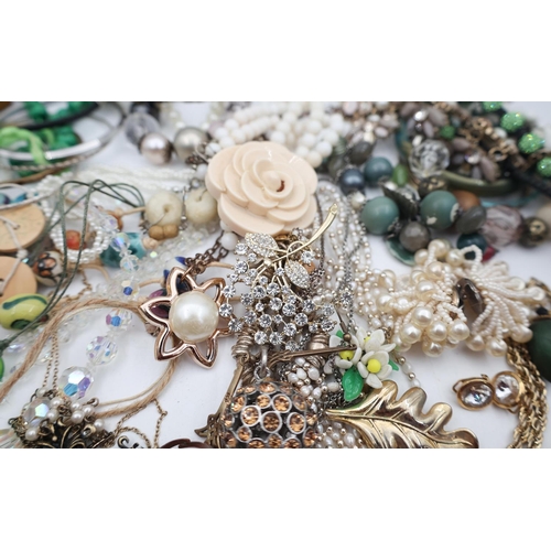 50 - Various Vintage, Costume and Other Assorted Jewellery, Quantity as Photographed