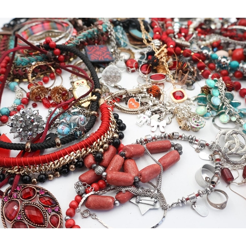54 - Various Vintage, Costume and Other Assorted Jewellery, Quantity as Photographed