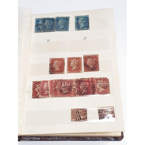 291 - A small stamp album containing a good collection of stamps to include penny red's and Two Penny Blue... 