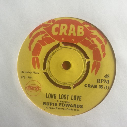 10 - RUPIE EDWARDS 'UNCERTAIN LOVE / LONG LOST LOVE' UK 7