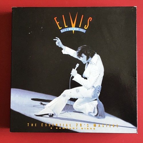 323 - ELVIS PRESLEY 'WALK A MILE IN MY SHOES'  5 CD BOX SET. (Essential 70's Masters) comes with a 50 page... 