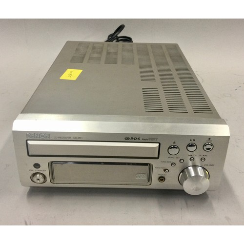 268 - DENON CD RECEIVER UD-M31. Denon Micro CD Receiver Amplifier Rds radio with text. Comes with power su... 
