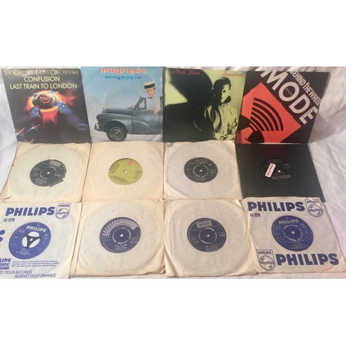 47 - VARIOUS 7” VINYL SINGLES. There are a wide range of decades here with various genre’s of music. Arti... 