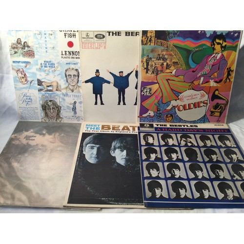 389 - VARIOUS BEATLE RELATED ALBUMS. 15 albums here on various original and reissued formats. They come in... 