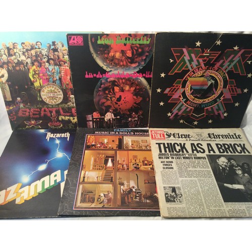333 - VARIOUS BOX OF ROCK AND POP LP RECORDS. Found in various conditions we have groups and artist’s to i... 