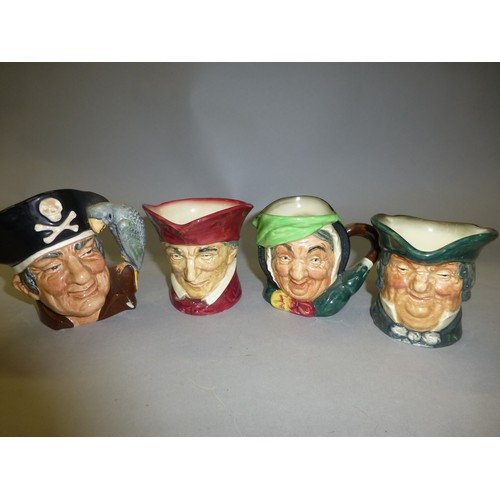 22 - Collection of Royal Doulton character jugs.