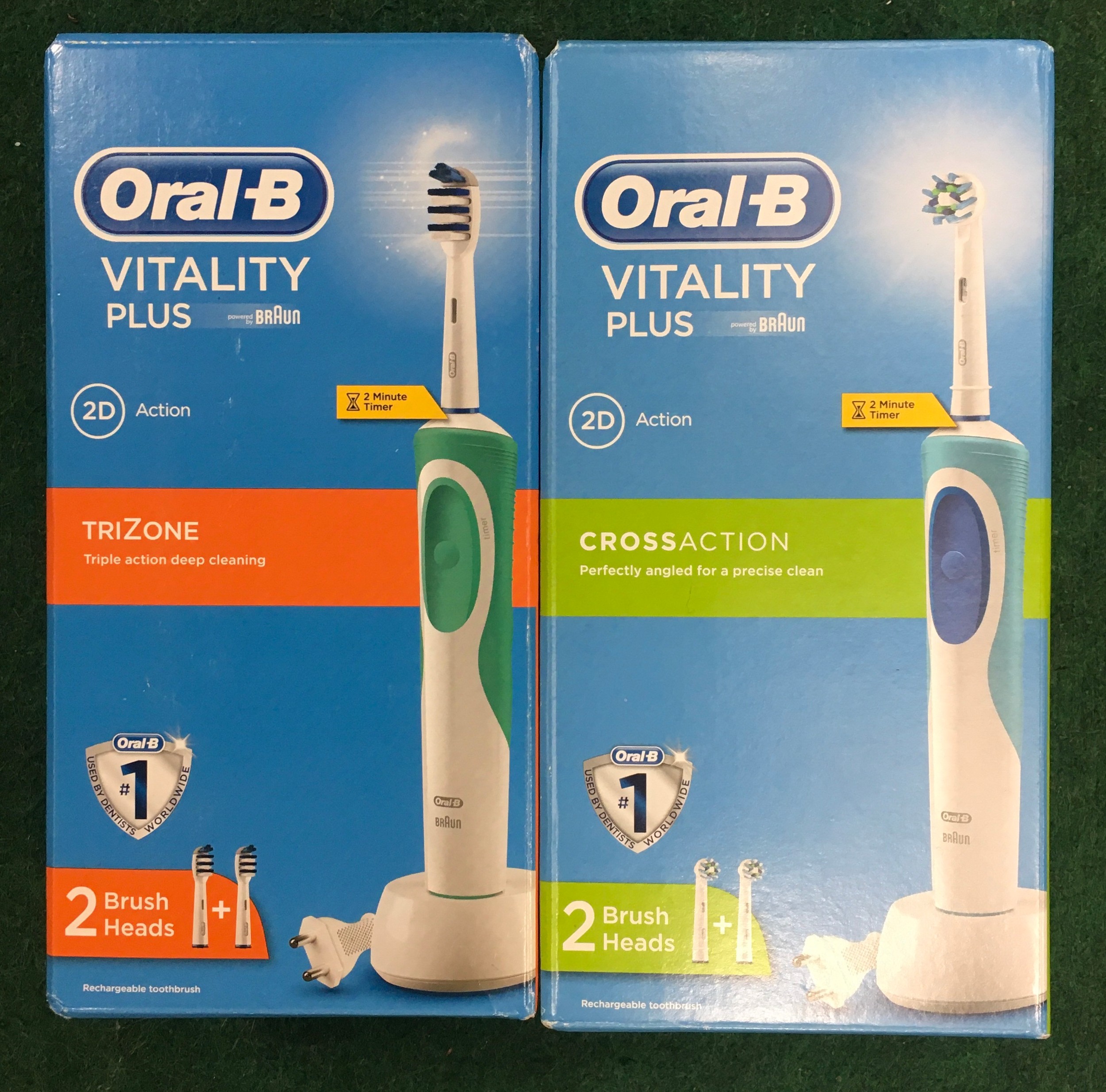 Oral-B Vitality plus electric toothbrush - auctions & price archive