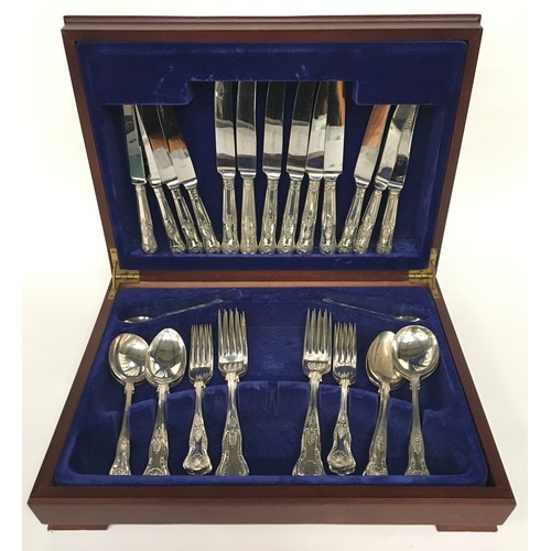 26 - boxed cutlery set in the Queens pattern inspect