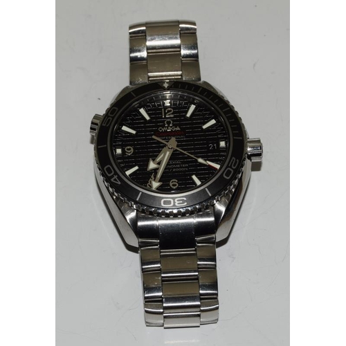 9 - James Bond Skyfall Omega Planet Ocean Limited Edition 0778/5007 wrist watch, 42mm diameter, 2012 yea... 