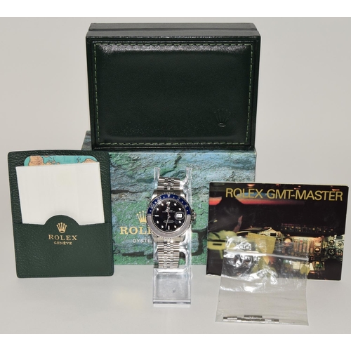 46 - 1997 Rolex GMT 16700, box and papers. (ref 42)