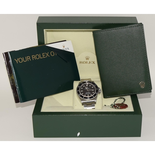 29 - Rolex Sea Dweller mopd-16600, 2006, boxed and papers. (ref 8)