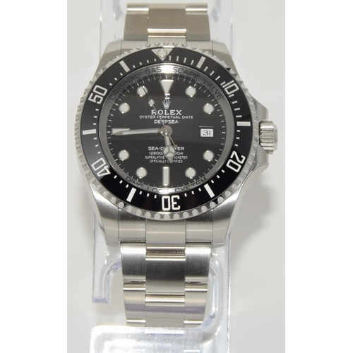 34 - A 2020 Rolex Deep Sea Sea Dweller, ref 126600, box and papers. (ref 54)