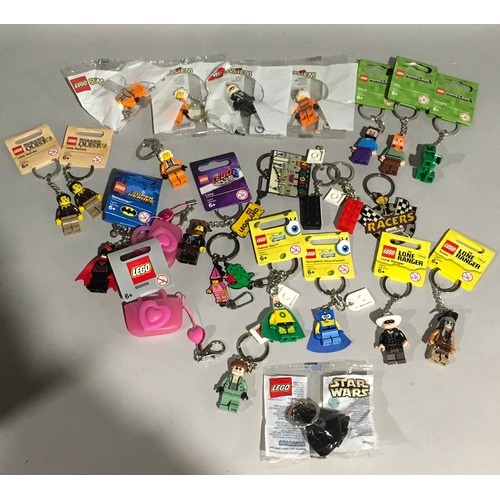 Lego Keyrings to include Minecraft, Spongebob Square Pants, ... | Barnebys