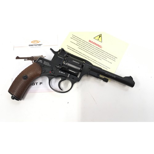 101 - Quality Gletcher NGT F .177 air pistol. Excellent condition with box. *RESTRICTIONS APPLY. REFER TO ... 