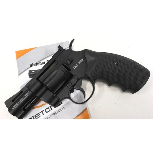 116 - Quality Gletcher CLT B25 .177 Air Pistol in excellent condition boxed. *RESTRICTIONS APPLY. REFER TO... 