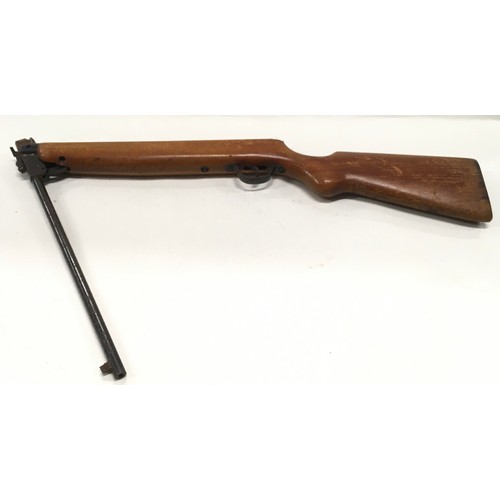 99 - Vintage break barrel air rifle. O/all length 44