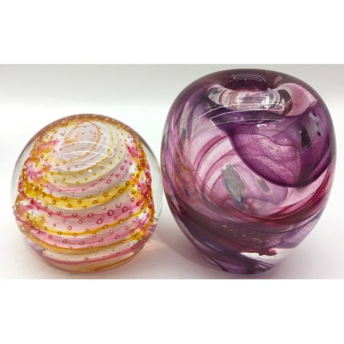 240 - Collection of Caithness paperweights to include 'Escapade', 'Acrobat', 'Spin Off' and 'Reflections 9... 