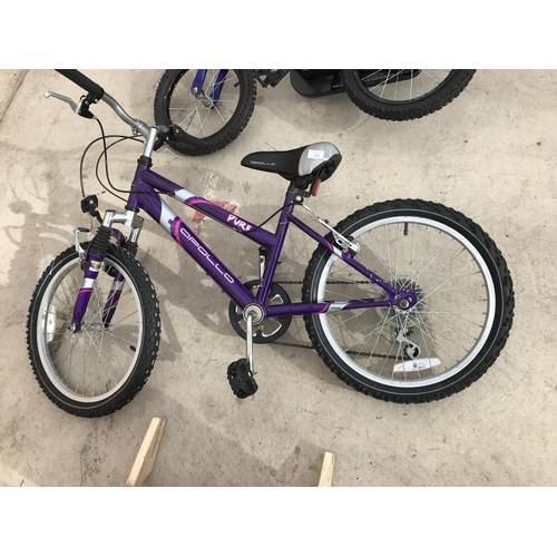 purple apollo bike