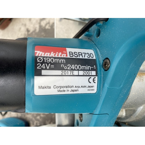 24 VOLT RECHARGEABLE CIRCULAR SAW 