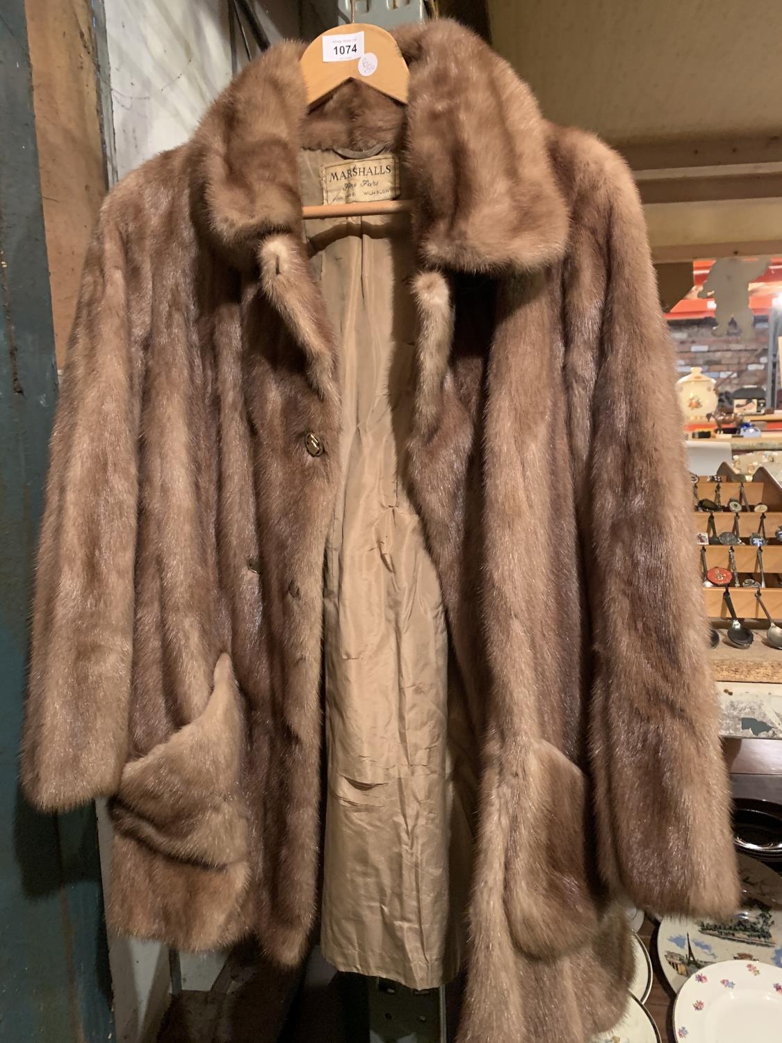marshalls fur coat