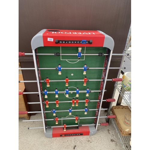 A LIVERPOOL FC TABLE FOOTBALL GAME