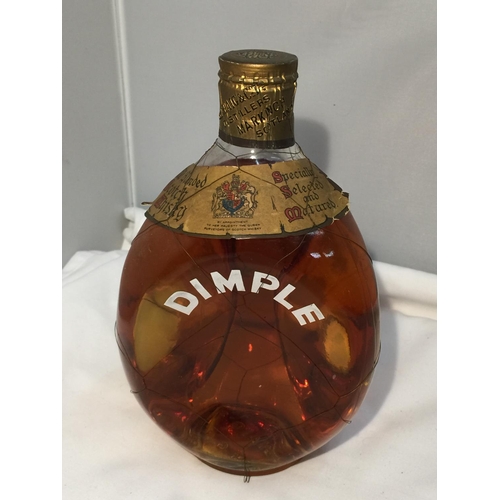 353 - A BOTTLE OF DIMPLE OLD BLENDED SCOTCH WHISKY