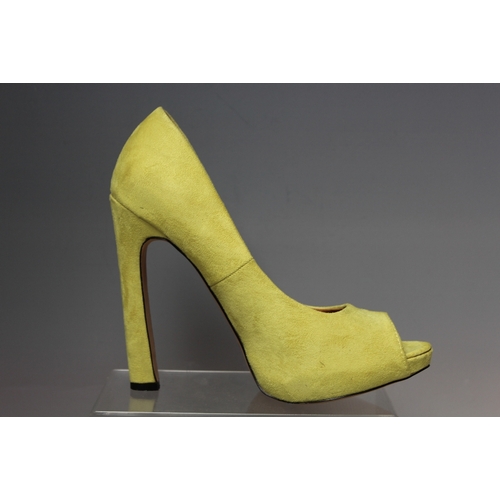lime green court shoes uk