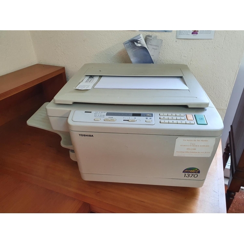 773a - A Toshiba 1370 Photocopier.
