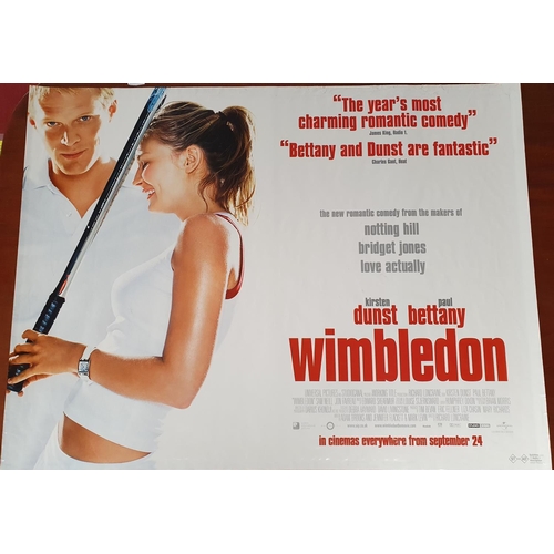17 - A good selection of Movie Posters to include, Where The Truth Lies, Welcome To Collinwood, Wimbledon... 