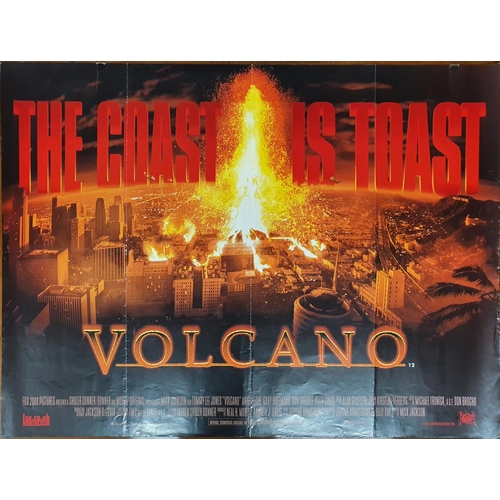 21 - A good selection of Movie Posters to include, Varsity Blues(F), Volcano(sml tear), Volcano(F), Verti... 