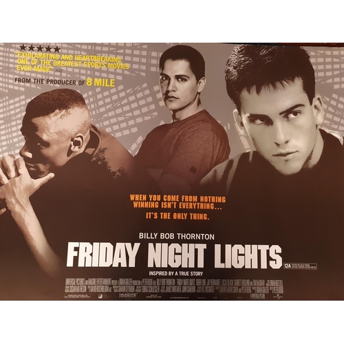 39 - A good selection of Movie Posters to include Friday Night Lights, Fear dot com, Flags of our Fathers... 