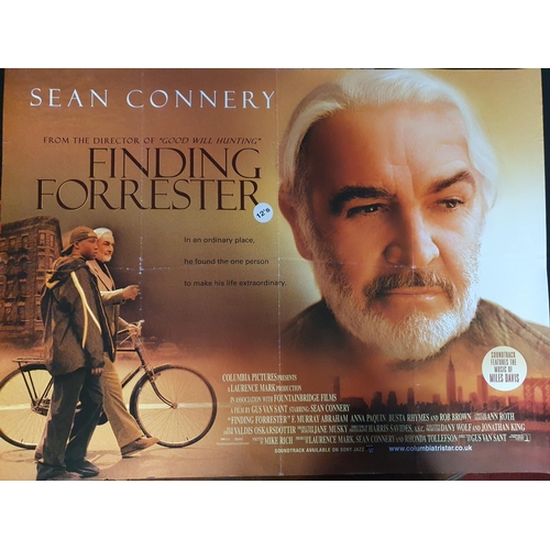 44 - A good selection of Movie Posters to include The 51st State, Finding Forrester, Face/Off x 2, Forces... 