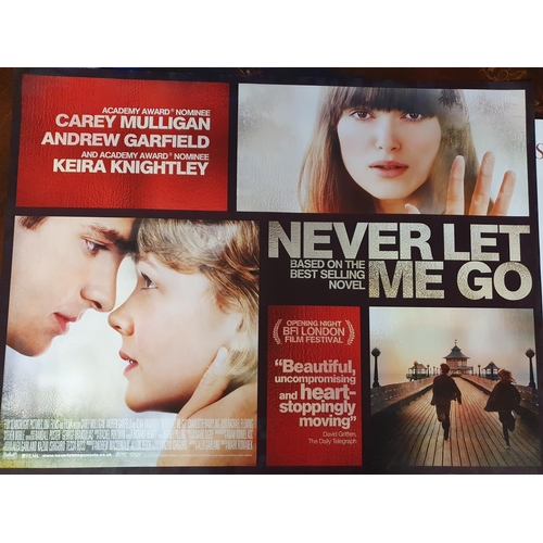45 - A good selection of Movie Posters to include Fools Rush In, Fallen, Fathers Day, Never Let me Go, Na... 