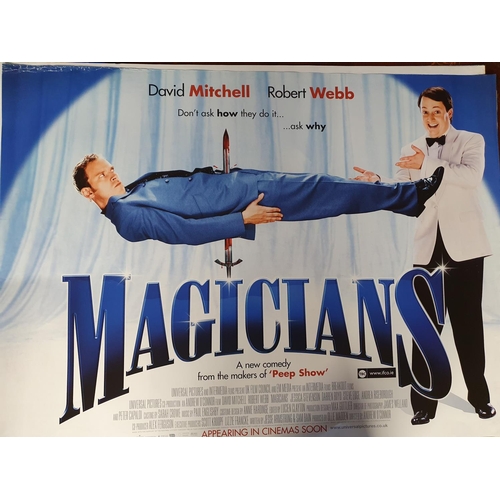 49 - A good selection of Movie Posters to include Man on Wire, Magicians, Made of Honour, Meet Dave, Musi... 