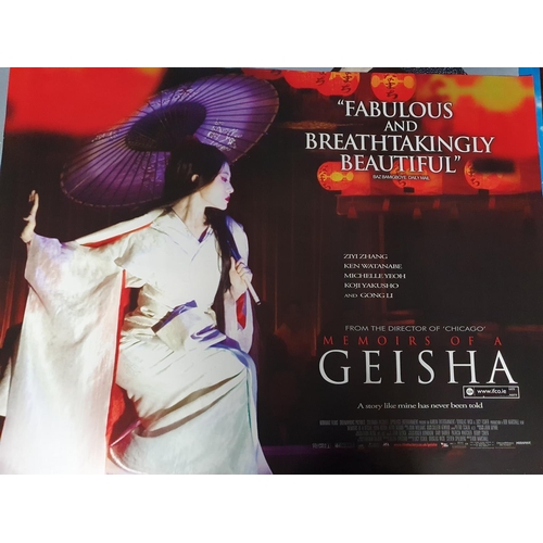 54 - A good selection of Movie Posters to include The Magic Sword, Geisha, March of The Penguins, The Mag... 