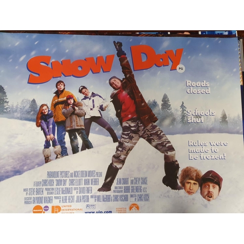 60 - A good selection of Movie Posters to include Sixty Six, Snow Day, Shark Tale, Spiderman, Somethings ... 
