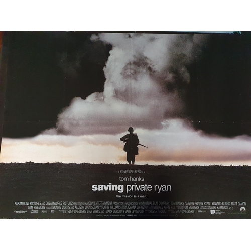68 - A good selection of Movie Posters to include Sweet November, The Shipping News, Saving Private Ryan ... 