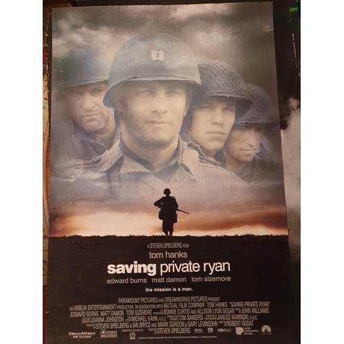 68 - A good selection of Movie Posters to include Sweet November, The Shipping News, Saving Private Ryan ... 