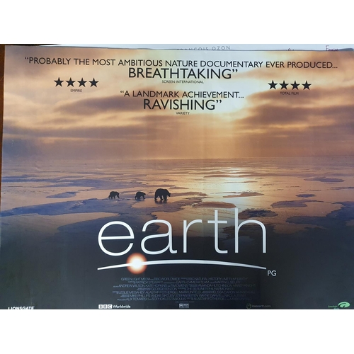 75 - A good selection of Movie Posters to include Earth, Elizabeth, Evening, The Eye, 8 Mile, 8 Women, En... 