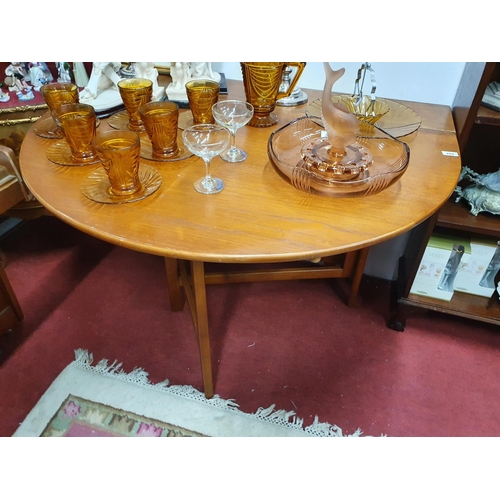 29 - A good mid century Sutherland Table. 153 x 107 x H 71 cm approx.