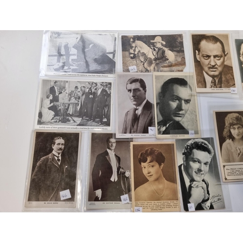 A quantity of Vintage Post Cards of Famous Film Actors etc.