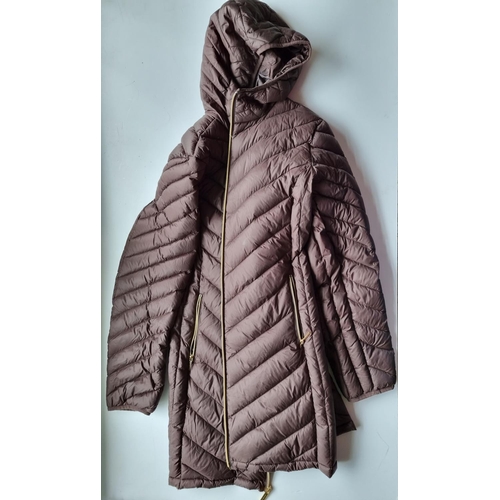 17 - A Michael Koors brown Coat, size XL.