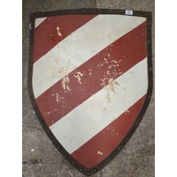 A  Medieval style shield. 73 x 59 cm approx.