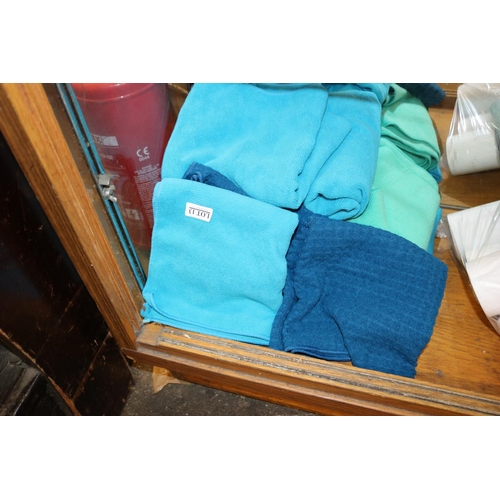 teal coloured tea towels