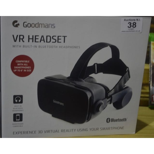 goodmans vr headset