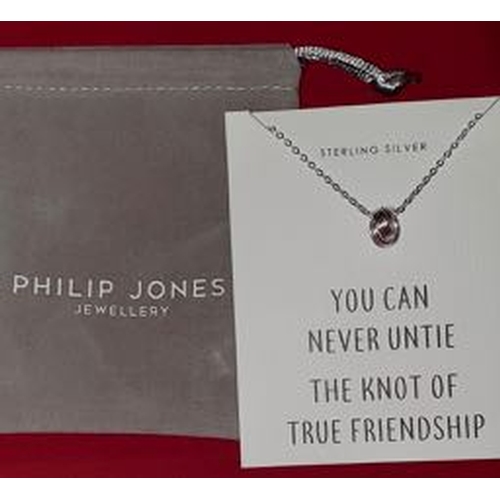 Philip Jones Silver Friendship Knot 