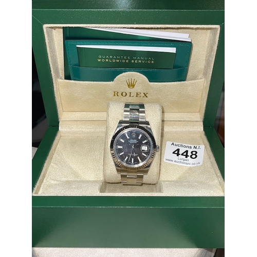 datejust rolex black face
