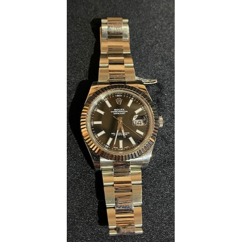 datejust black face