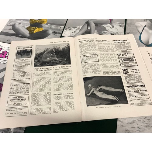 The Naturist Vintage Nudist Magazine 12 Issues 1952 Complete Year 